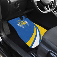 Ukraine Stylized Tryzub Car Mats Slava Ukraini