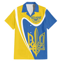 Ukraine Stylized Tryzub Family Matching Mermaid Dress and Hawaiian Shirt Slava Ukraini