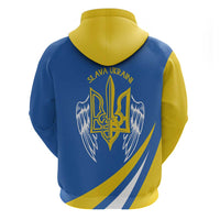 Ukraine Stylized Tryzub Hoodie Slava Ukraini