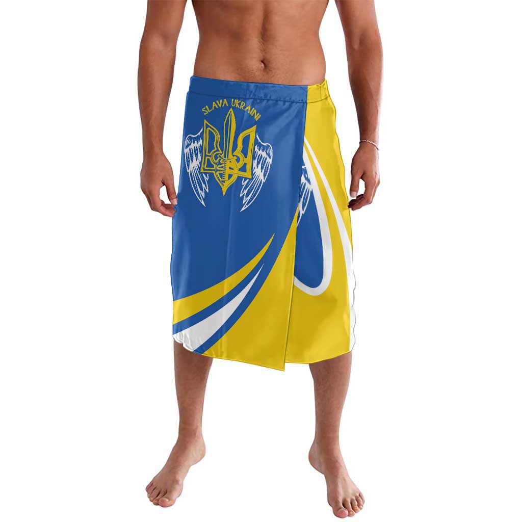 Ukraine Stylized Tryzub Lavalava Slava Ukraini