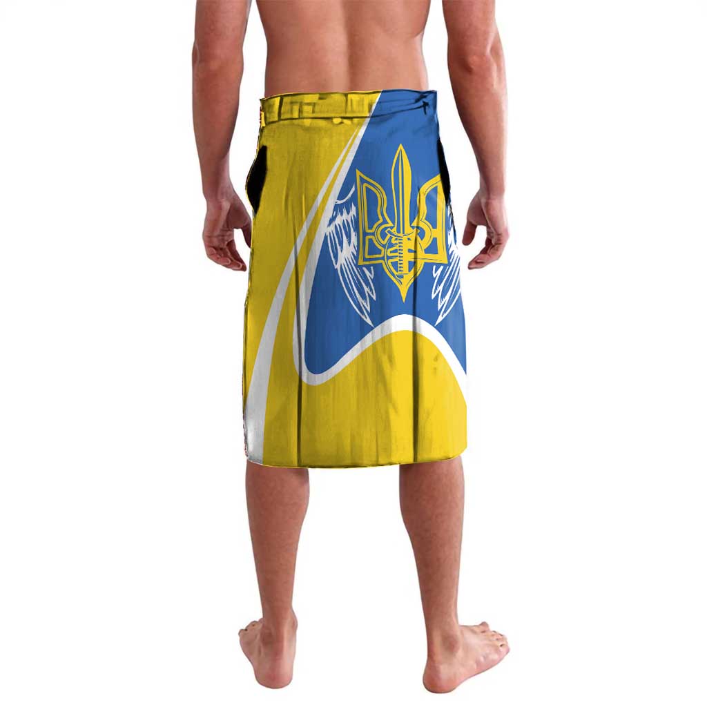 Ukraine Stylized Tryzub Lavalava Slava Ukraini