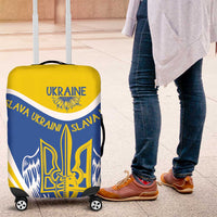 Ukraine Stylized Tryzub Luggage Cover Slava Ukraini