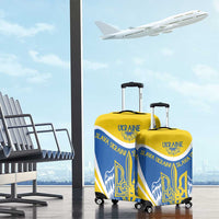 Ukraine Stylized Tryzub Luggage Cover Slava Ukraini