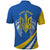 Ukraine Stylized Tryzub Polo Shirt Slava Ukraini