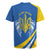 Ukraine Stylized Tryzub Rugby Jersey Slava Ukraini