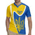Ukraine Stylized Tryzub Rugby Jersey Slava Ukraini