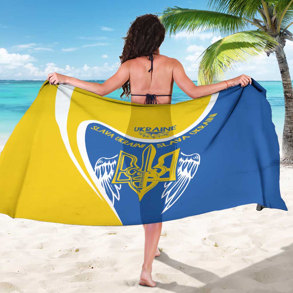 Ukraine Stylized Tryzub Sarong Slava Ukraini