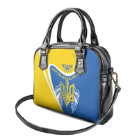 Ukraine Stylized Tryzub Shoulder Handbag Slava Ukraini