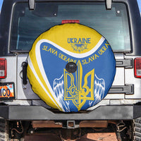 Ukraine Stylized Tryzub Spare Tire Cover Slava Ukraini
