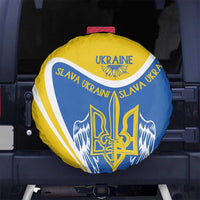 Ukraine Stylized Tryzub Spare Tire Cover Slava Ukraini