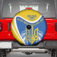 Ukraine Stylized Tryzub Spare Tire Cover Slava Ukraini
