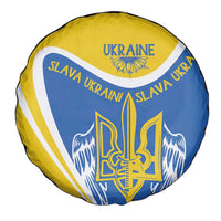 Ukraine Stylized Tryzub Spare Tire Cover Slava Ukraini