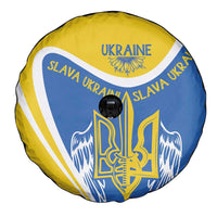 Ukraine Stylized Tryzub Spare Tire Cover Slava Ukraini