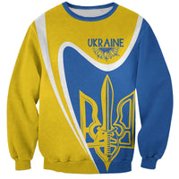 Ukraine Stylized Tryzub Sweatshirt Slava Ukraini