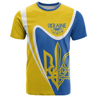 Ukraine Stylized Tryzub T Shirt Slava Ukraini
