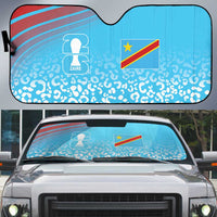 DR Congo WC2026 Guernsey Leopard Inspired Auto Sun Shade