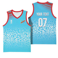 DR Congo WC2026 Custom Guernsey Leopard Inspired Basketball Jersey