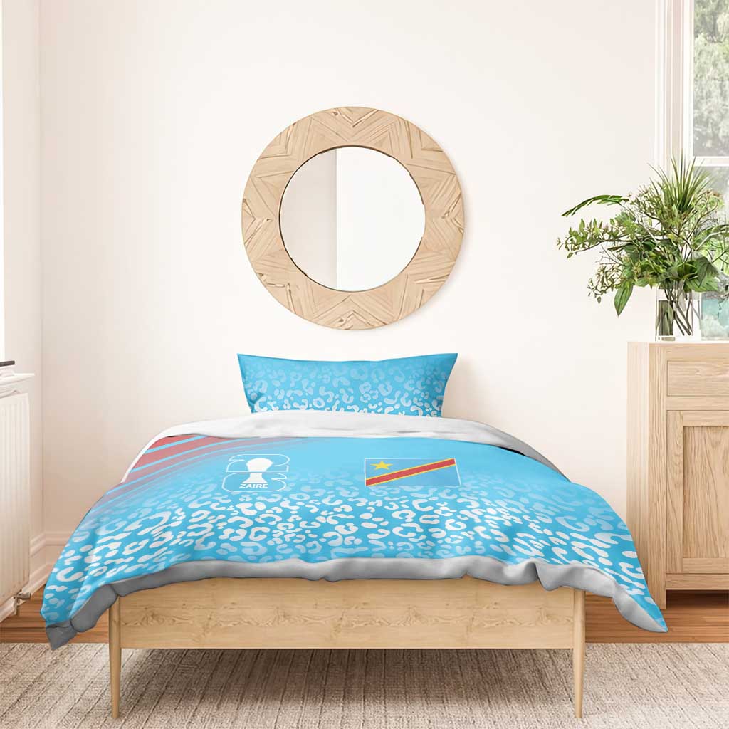 DR Congo WC2026 Guernsey Leopard Inspired Bedding Set