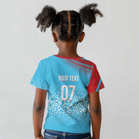 DR Congo WC2026 Custom Guernsey Leopard Inspired Kid T shirt