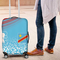 DR Congo WC2026 Guernsey Leopard Inspired Luggage Cover