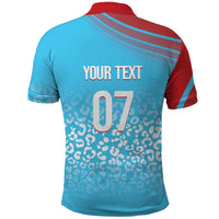 DR Congo WC2026 Custom Guernsey Leopard Inspired Polo Shirt