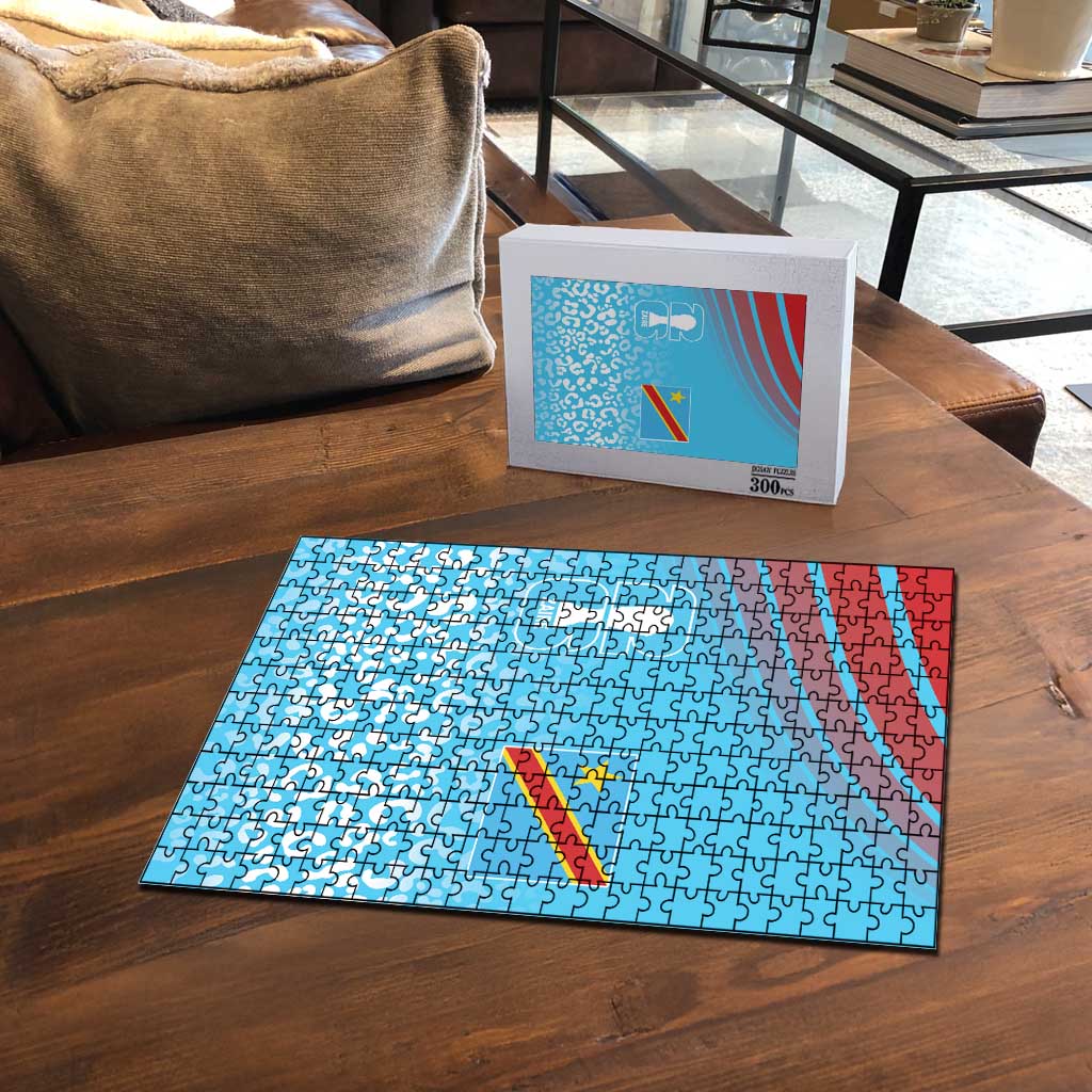 DR Congo WC2026 Guernsey Leopard Inspired Puzzle