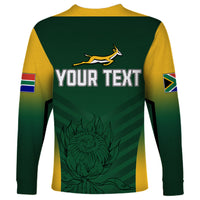 South Africa Rugby 2023 Long Sleeve Shirt Bokke Champions - Wonder Print Shop