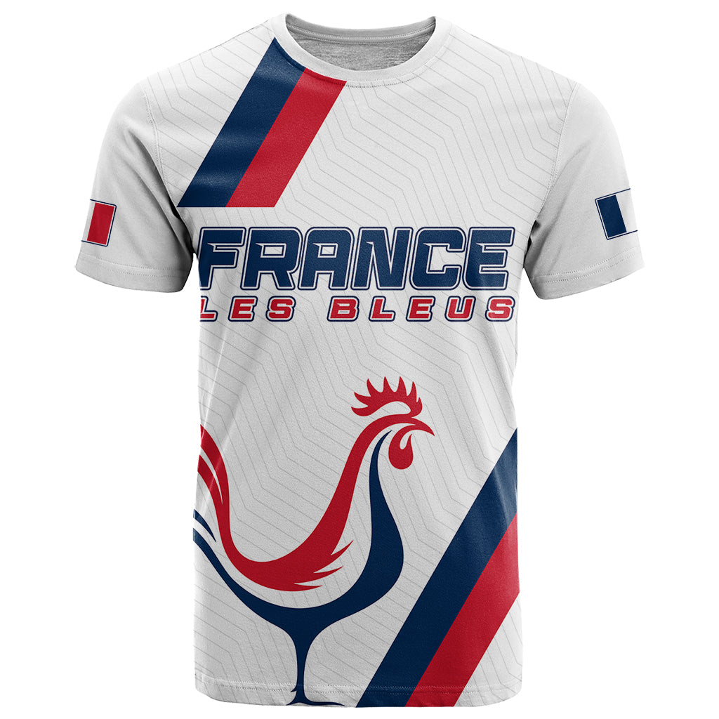 France Rugby 2023 T Shirt Les Blues Roosters - Wonder Print Shop
