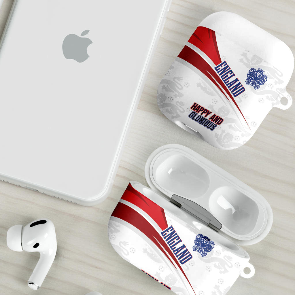 England Football WC2026 AirPods Case Three Lions - Happy And Glorious