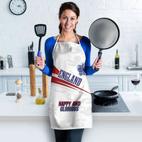 England Football WC2026 Apron Three Lions - Happy And Glorious