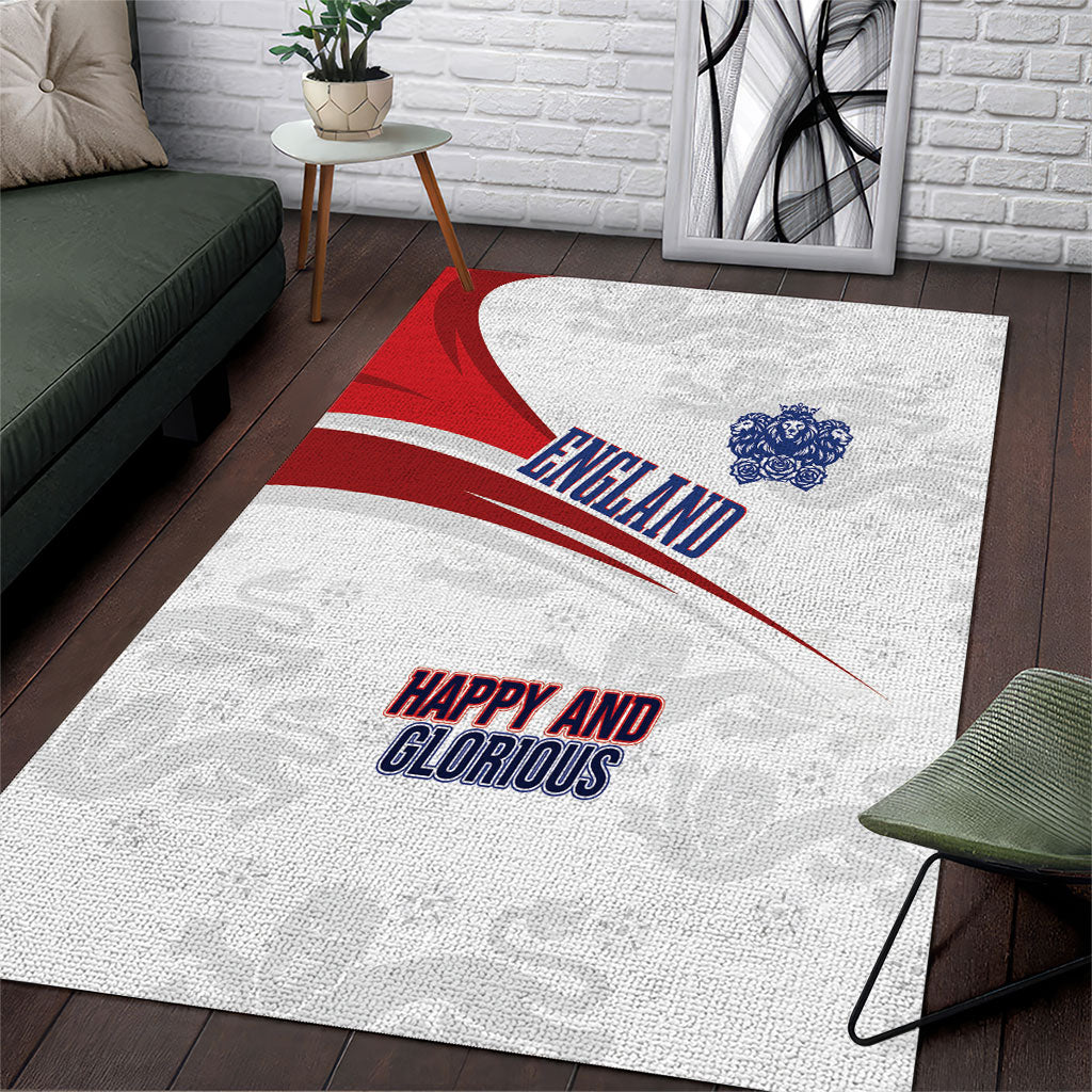 England Football WC2026 Area Rug Three Lions - Happy And Glorious