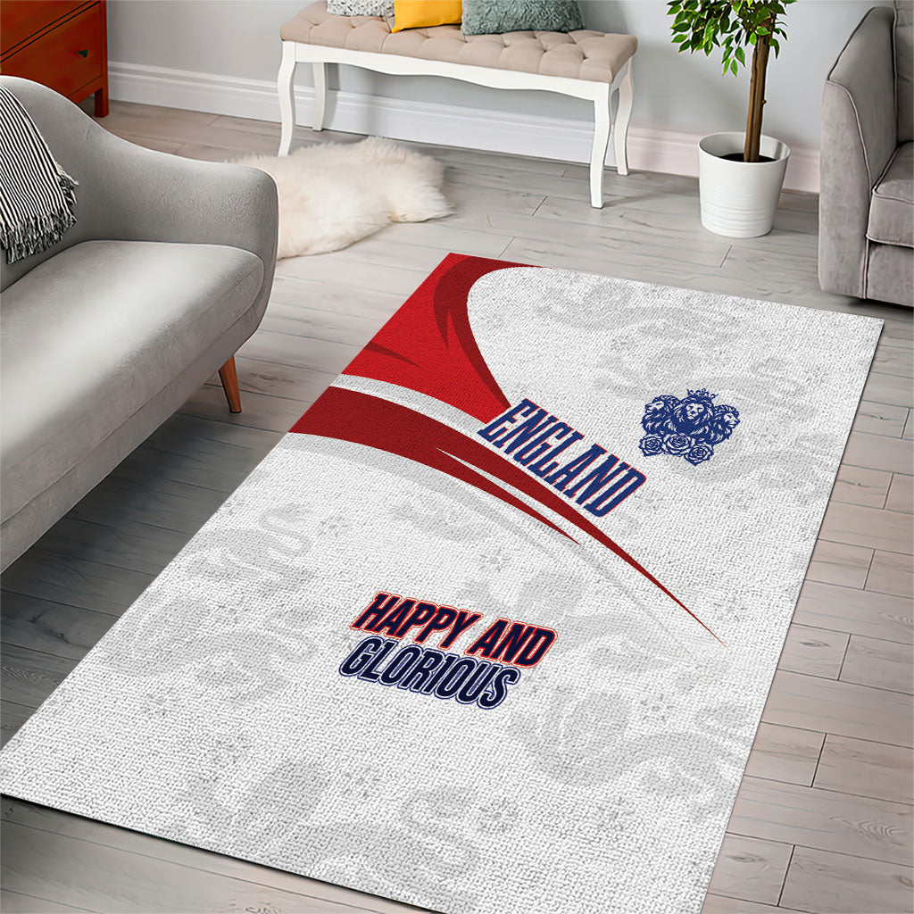 England Football WC2026 Area Rug Three Lions - Happy And Glorious