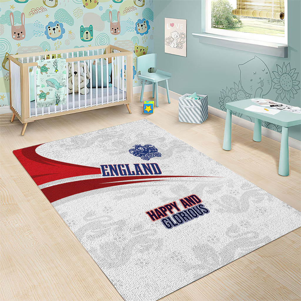 England Football WC2026 Area Rug Three Lions - Happy And Glorious