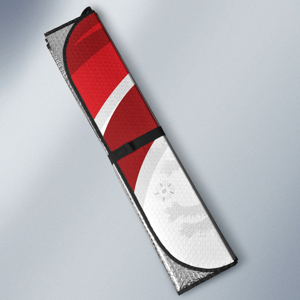 England Football WC2026 Auto Sun Shade Three Lions - Happy And Glorious