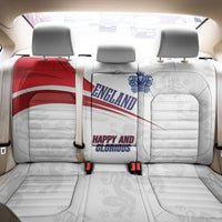 England Football WC2026 Back Car Seat Cover Three Lions - Happy And Glorious