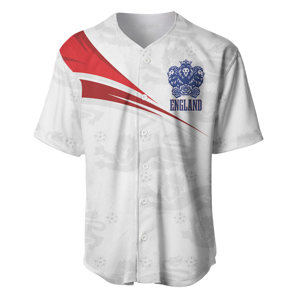 England Football WC2026 Custom Baseball Jersey Three Lions - Happy And Glorious