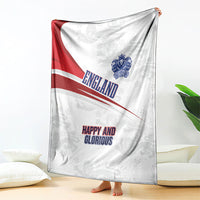 England Football WC2026 Blanket Three Lions - Happy And Glorious