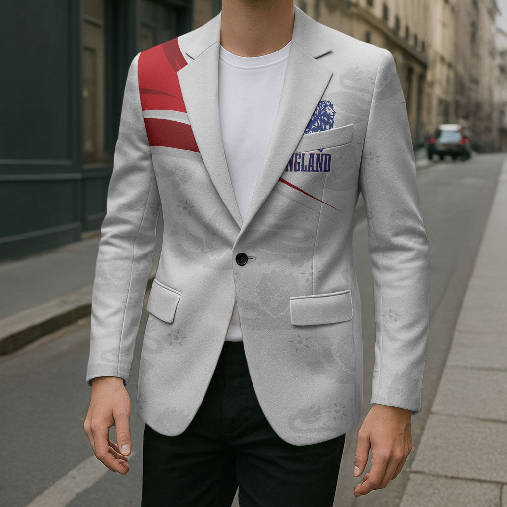 England Football WC2026 Custom Blazer Three Lions - Happy And Glorious