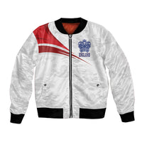 England Football WC2026 Custom Bomber Jacket Three Lions - Happy And Glorious
