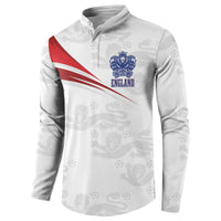 England Football WC2026 Custom Button Sweatshirt Three Lions - Happy And Glorious