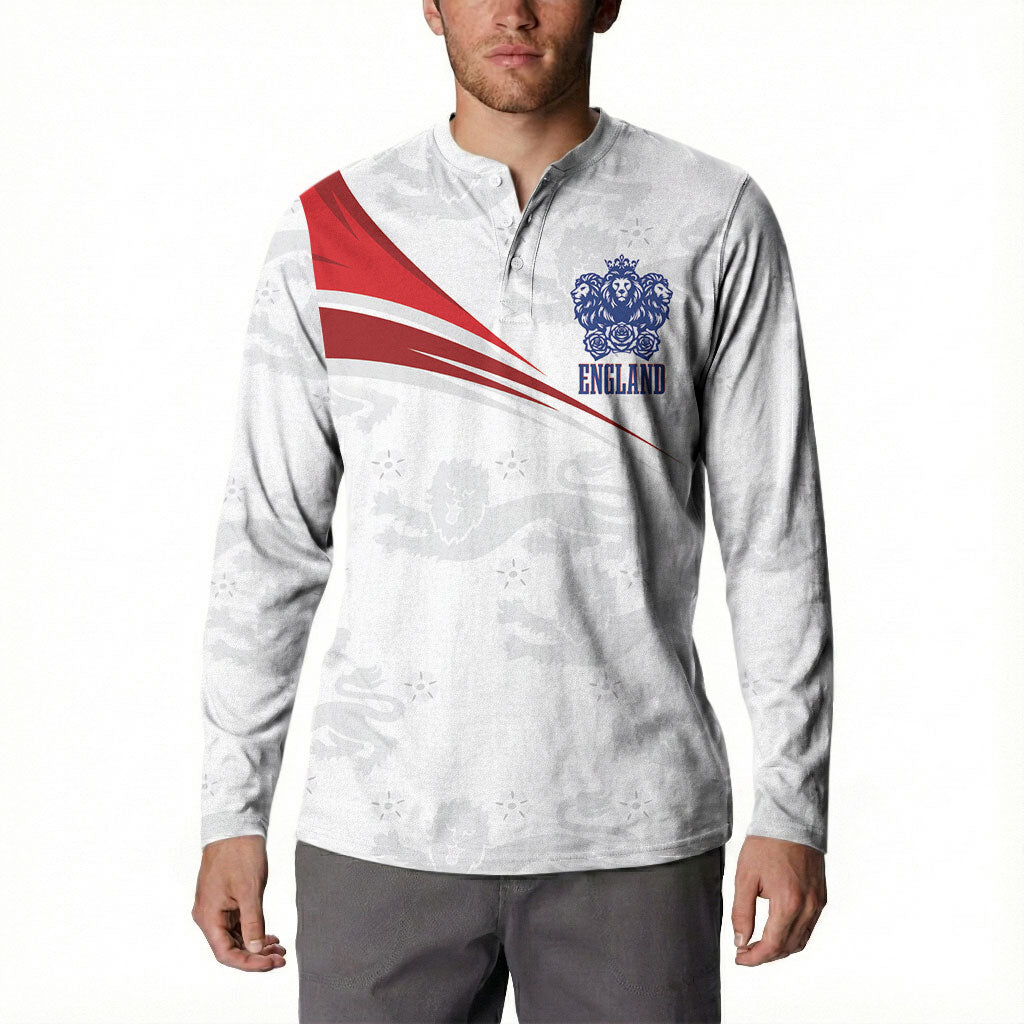 England Football WC2026 Custom Button Sweatshirt Three Lions - Happy And Glorious