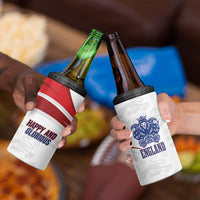 England Football WC2026 4 in 1 Can Cooler Tumbler Three Lions - Happy And Glorious