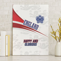 England Football WC2026 Canvas Wall Art Three Lions - Happy And Glorious