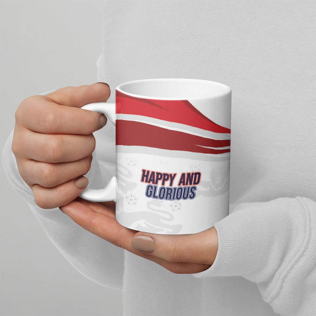 England Football WC2026 Ceramic Mug Three Lions - Happy And Glorious