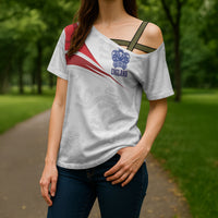 England Football WC2026 Custom Cross Shoulder Shirt Three Lions - Happy And Glorious