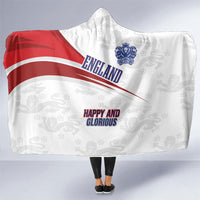 England Football WC2026 Hooded Blanket Three Lions - Happy And Glorious