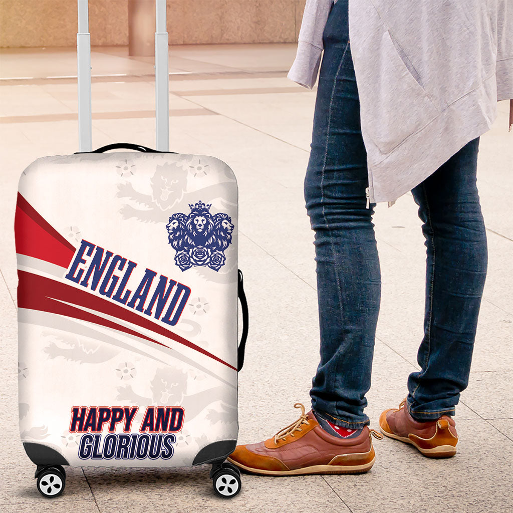 England Football WC2026 Luggage Cover Three Lions - Happy And Glorious