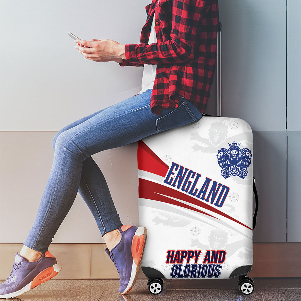 England Football WC2026 Luggage Cover Three Lions - Happy And Glorious