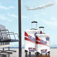 England Football WC2026 Luggage Cover Three Lions - Happy And Glorious