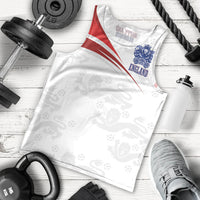 England Football WC2026 Custom Men Tank Top Three Lions - Happy And Glorious